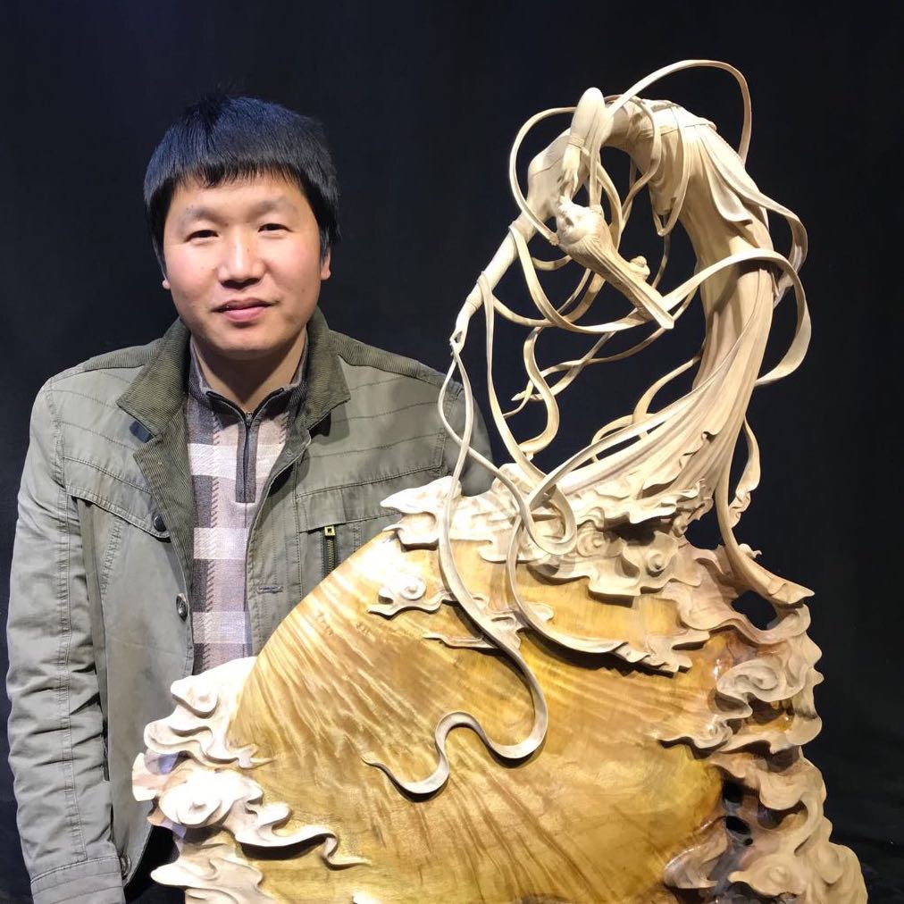 刀尖上创造出的美人|木雕手艺人黄炳灿-班墨空间-发现工匠之作